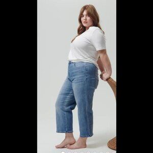 Universal Standard Blue Boyfriend Jeans